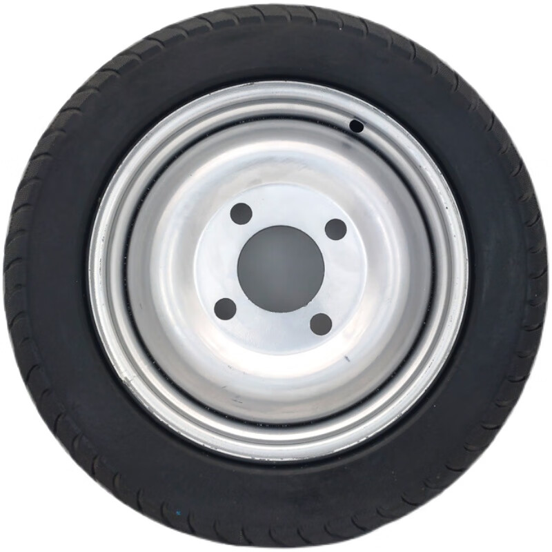 电动三轮车实心胎300-8/350-12/400/450一12寸防扎免充气实心轮胎 375-12实心胎前轮